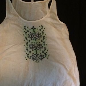 Patterned tank top